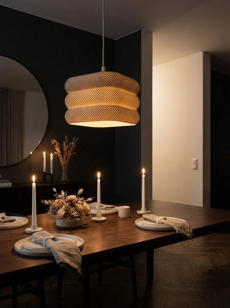 Abat-jour Pixel vue 12, luminaire géométrique facetté
